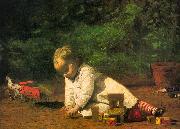 Thomas Eakins Baby at Play Germany oil painting reproduction